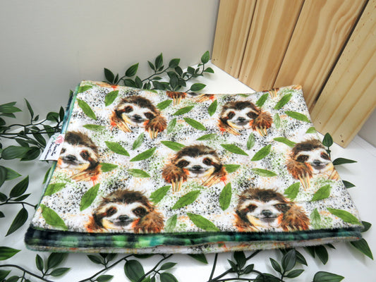 Sloth - Minky Blanket